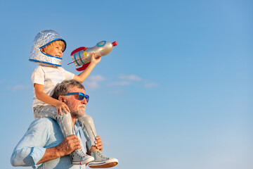 Fathers Day International Holiday Concept © Igor Yaruta