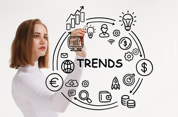 Business, Technology, Internet and network concept. Recent and latest trend.