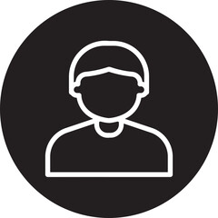 Character Design glyph icon