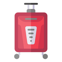 Suitcase flat icon