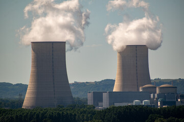 Nuclear power plant of golfech, France