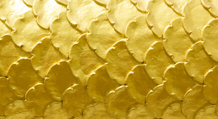 golden stucco wall
