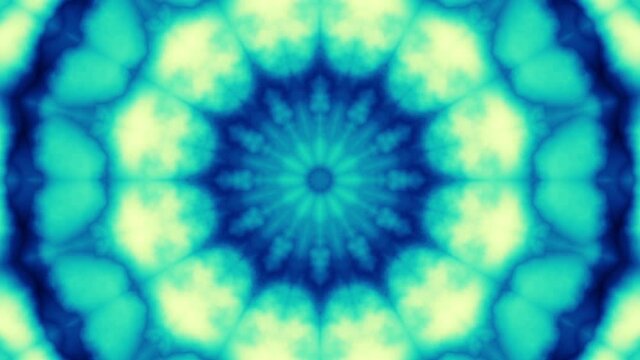 Ornate mandala loop background