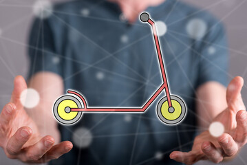 Concept of scooter