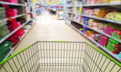 blurry pictures of shopping