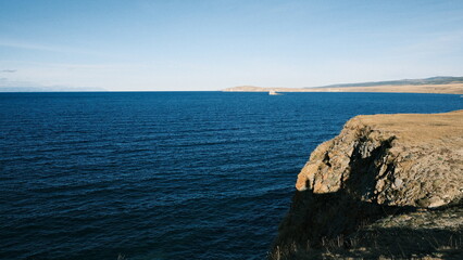 Baikal and rocks