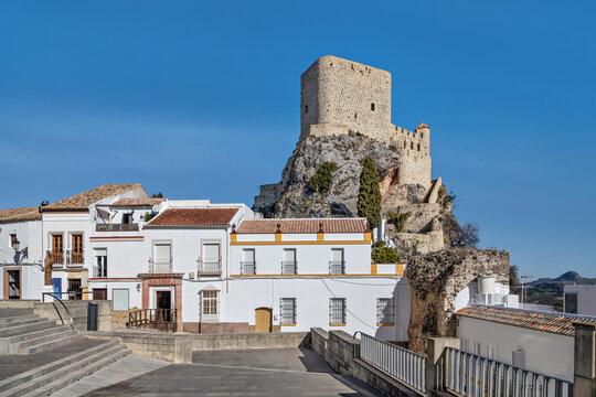 12th cenrury Castle of Olvera, Andalusia, Spain