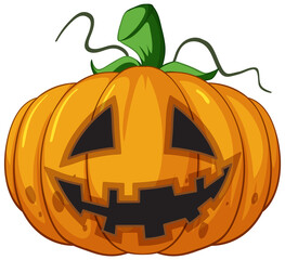 Halloween pumpkin Jack o'lantern
