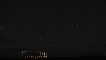 background with stars