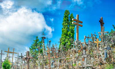 Hill of Crosses, Kryziu Kalnas, Lithuania.
