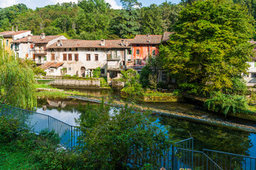 Polcenigo. Historic village of Friuli. Mainland Venetian atmospheres