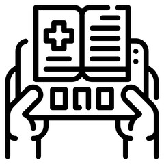 ebook outline icon