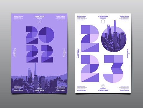 annual report 2022,2023 , template layout design, cover book. presentation abstract flat background.