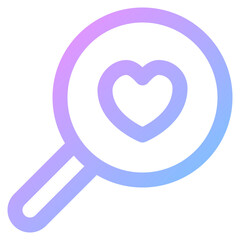 search gradient icon