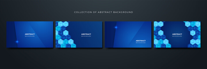 Technology Blue Colorful abstract Design Background