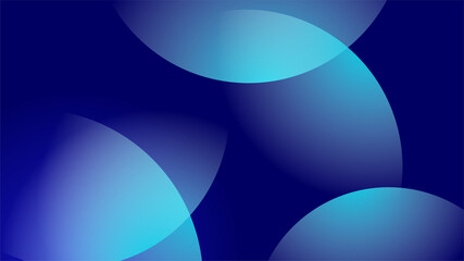 Overlap Geometric Blue Colorful abstract Design Background