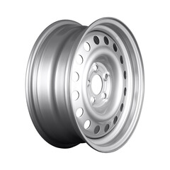 Silver Steel Modular Wheel
