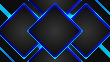 Modern Technology Blue Colorful abstract Design Background