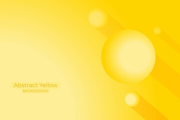 Yellow color background abstract art modern light shine brave vector Eps10