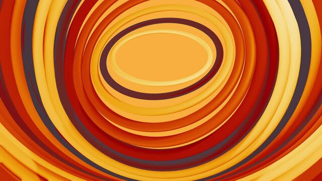Optical illusion colorful circle abstract animation. 4K loop movie.