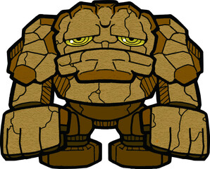 ゴーレム　岩石　石　モンスター