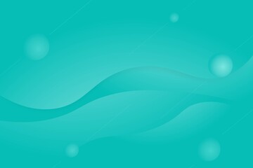 Green turquoise curve Abstract background overlap layer with space for text and message design . Eps 10 vector 
