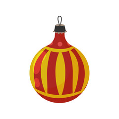 Vintage Christmas Ball Composition