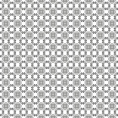 Abstract seamless pattern of various one-color elements