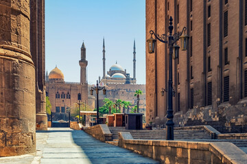 The city of Cairo in Egypt - obrazy, fototapety, plakaty