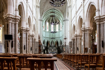 Vallet. Autel de l'église Notre-Dame. Loire atlantique. Pays de Loire	