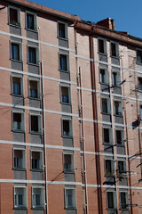 Architecture in the downtown of Bilbao