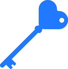 close icon, key icon 