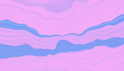 Pink and blue liquify effect background. Wavy wallpaper.