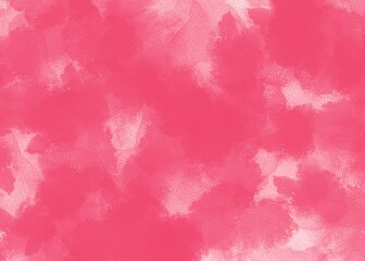 Pink background with watercolor. Wallpaper in red.