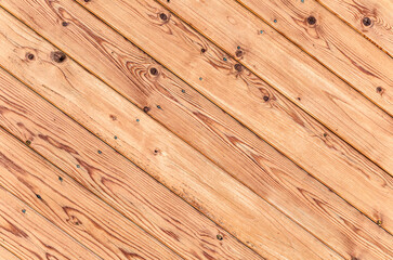 Fototapeta premium Wooden planks with natural patterns as creative background