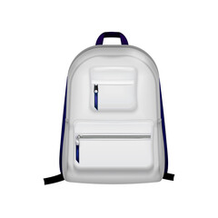 Realistic Backpack Illustration