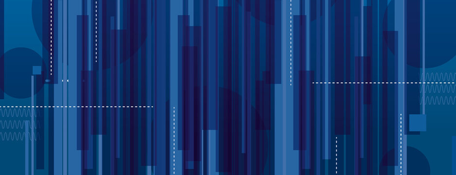 Copertina social, banner, astratto, business, forme geometriche