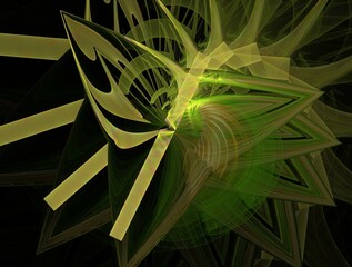 Imaginatory fractal abstract background Image