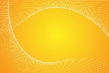 Abstract background with curved wavy lines. Vector illustration for design. Wave from lines