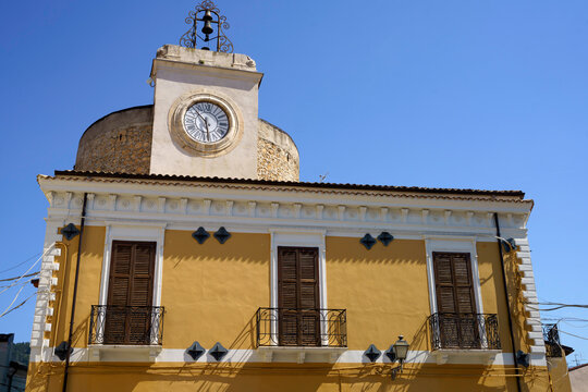 Raiano, historic city in Valle Peligna, Abruzzo, Italy