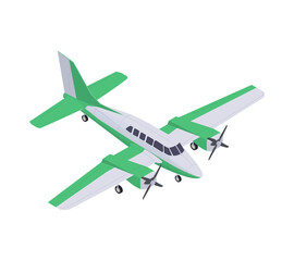 Isometric Passenger Plane