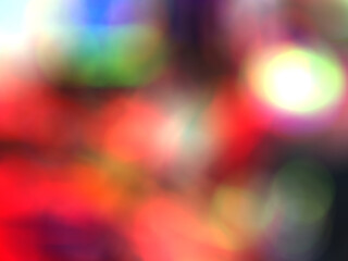 Blurred background with colorful bokeh 