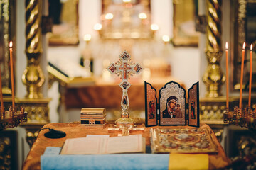 interior of the church
