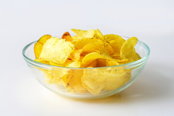 potato chips in bowl