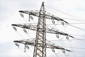 AUT, Strommast, Stromleitung, Stromleitungen, Strom, Umspannwerk, Stromausfall