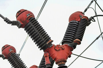 AUT, Strommast, Stromleitung, Stromleitungen, Strom, Umspannwerk, Stromausfall