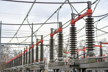AUT, Strommast, Stromleitung, Stromleitungen, Strom, Umspannwerk, Stromausfall