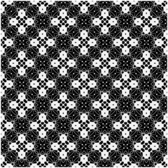 Black and white ethnic pattern with symmetrical elements .  Abstract geometric pattern.
Simple monochrome ornamental background. 