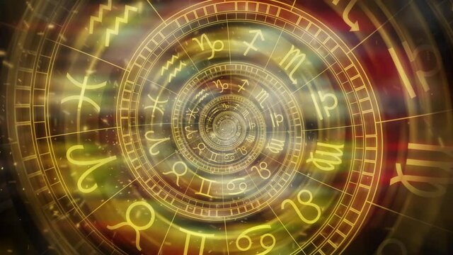 Zodiac astrology signs for horoscope