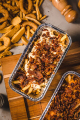 Follow @neropimePerfect Burger Classic Homemade Artisan Bacon Milk Shake Tomato Sauce Sausage Sweet Melted Cheese Onion Chicken Meat Shrimp Menu Gourmet on a Dark Backgroundntel